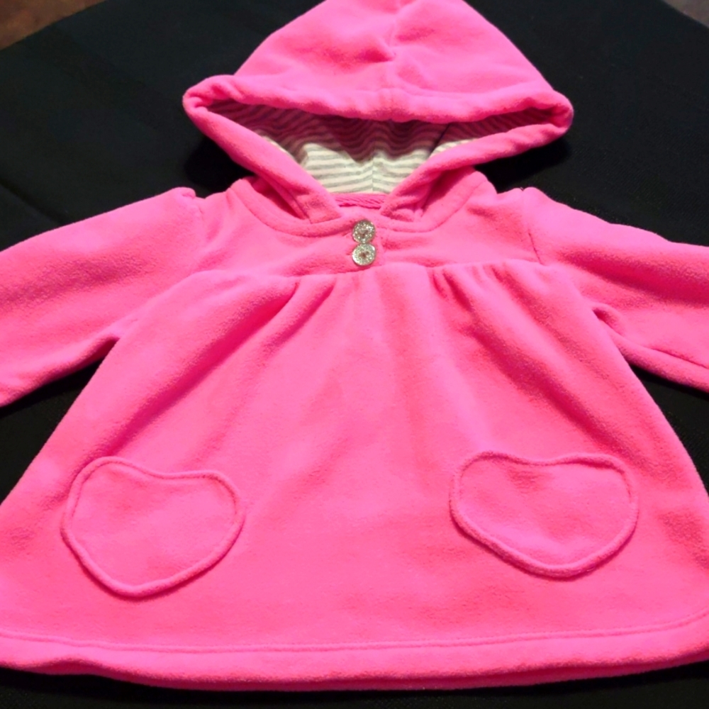 Carter's Size 6 month Pink fleece top